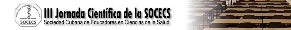 3ra Jornada de la SOCECS en Holguín
